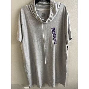 ❤️HUE Scrunch Collar Tunic Pullover 2X